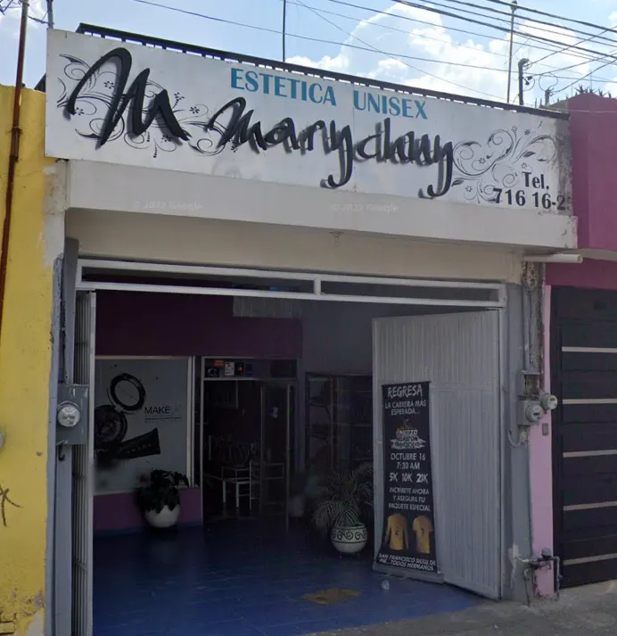 Fachada de la estética