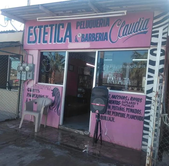 Fachada de la estética