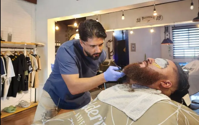 Fachada de la estética