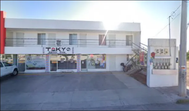 Fachada de la estética